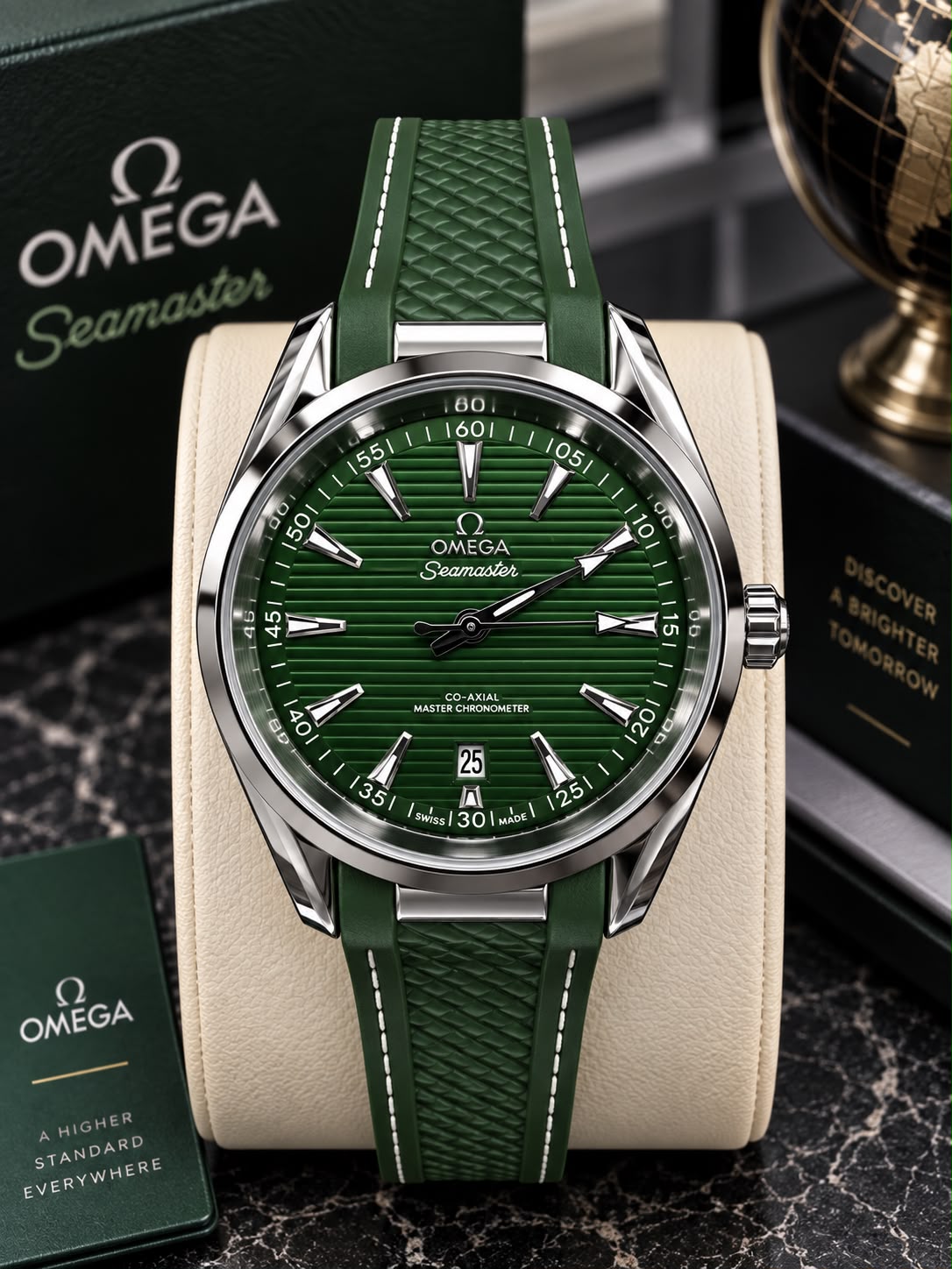 Omega Seamaster Emerald Timeless Luxury – Premium Case
