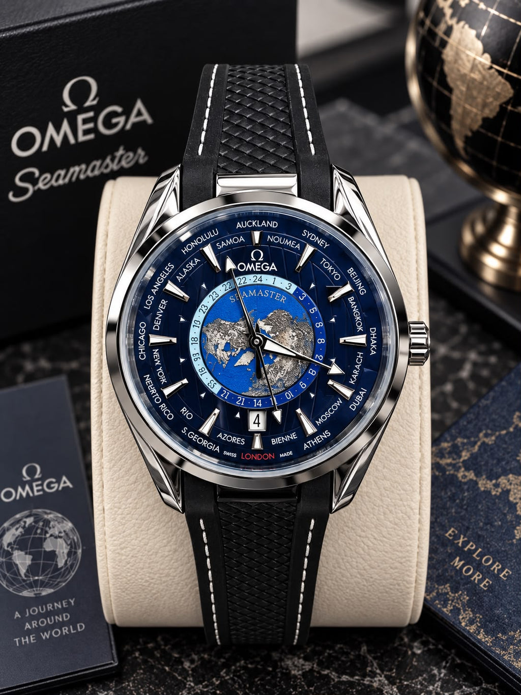 Omega Seamaster Emerald Timeless Luxury – Premium Case