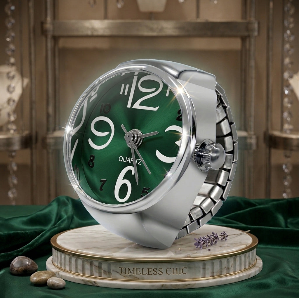 Timeless Chic  Luxury Ring Watch Women's Collection