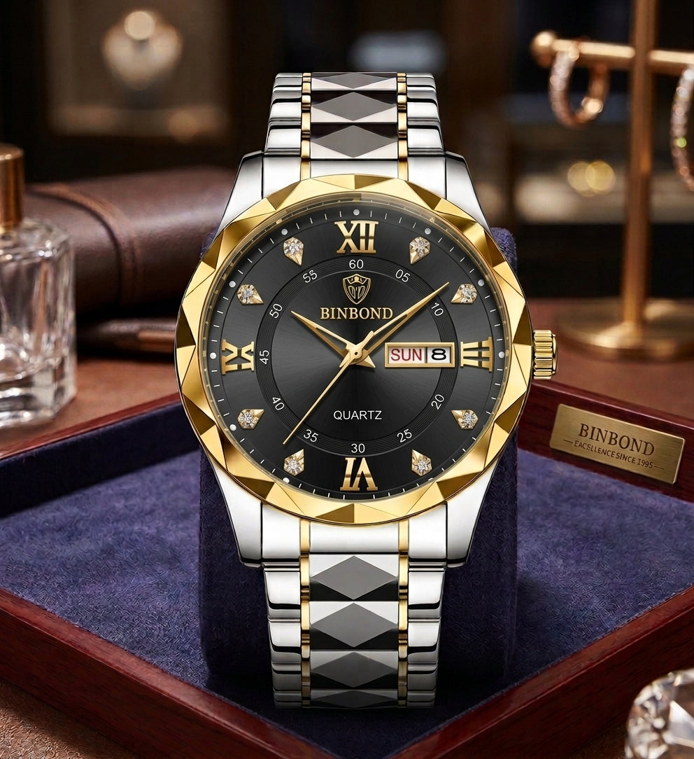 BINBOND Royal  Premium Two-Tone Stainless Steel Style