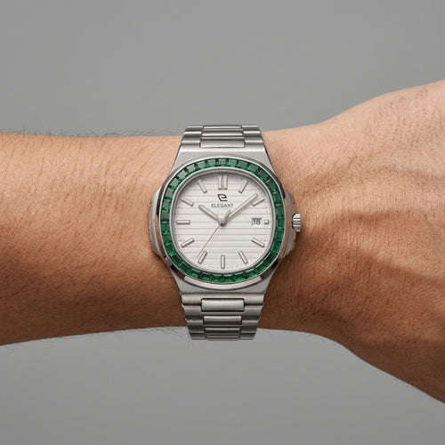 Elegant Emerald Luxury  Watch | Premium Men's Collection