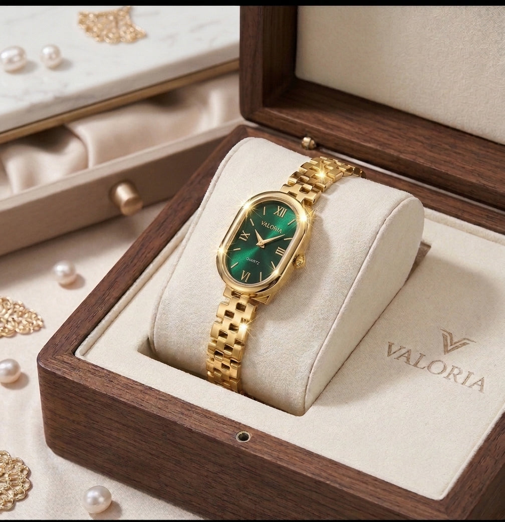 VALORIA Emerald Watch Women's Collection