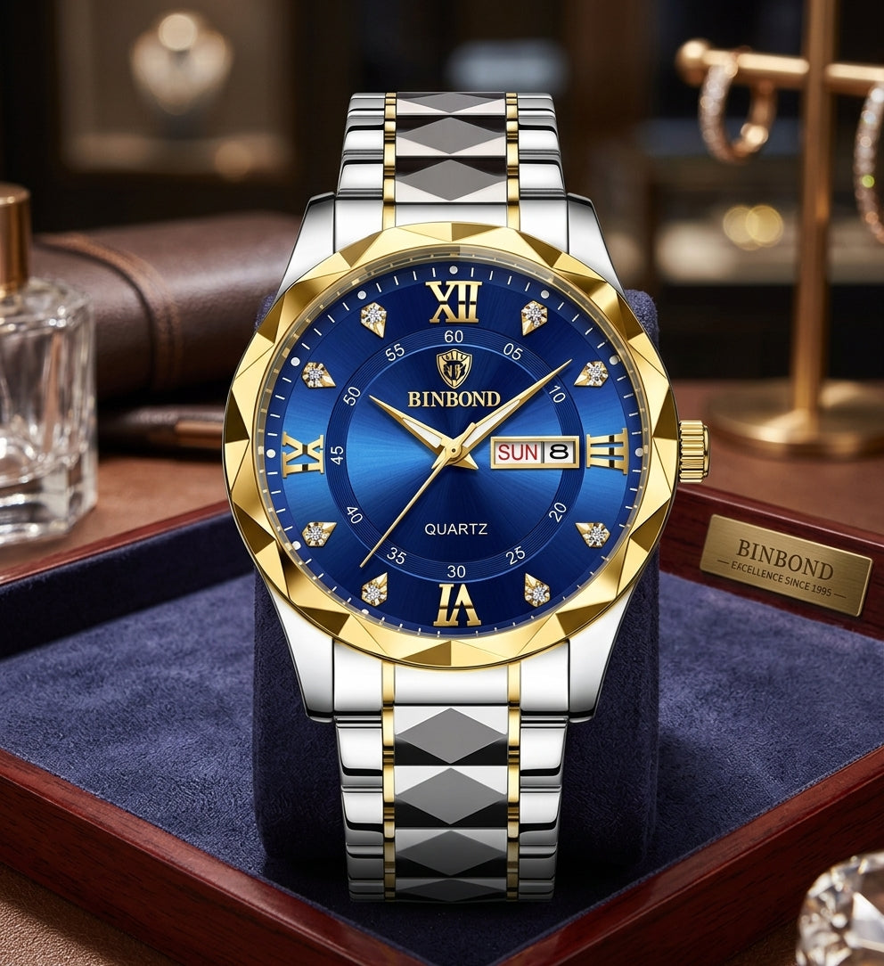 BINBOND Royal  Premium Two-Tone Stainless Steel Style