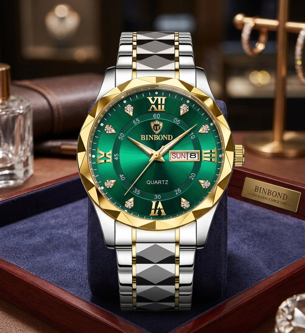 BINBOND Royal  Premium Two-Tone Stainless Steel Style