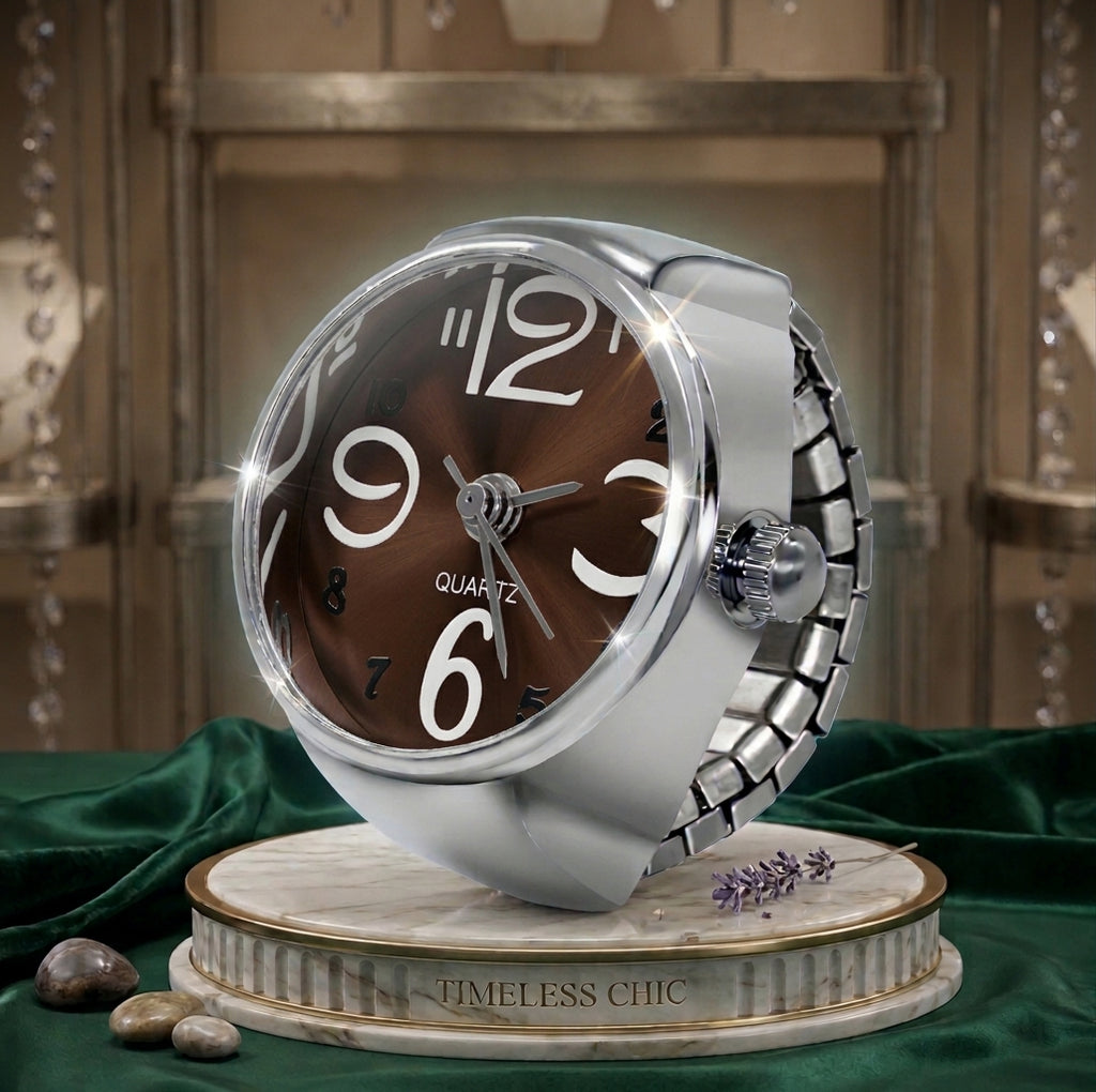 Timeless Chic  Luxury Ring Watch Women's Collection