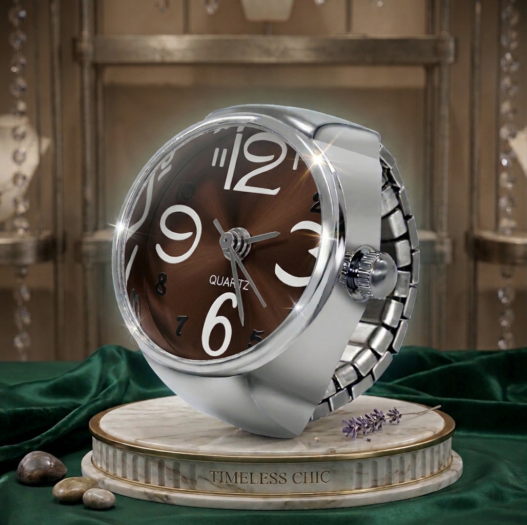 Timeless Chic  Luxury Ring Watch Women's Collection